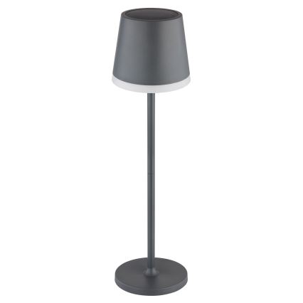 Globo - LED-aurinkovalaistus LED/0,6W/3V 3000K IP44 antrasiitti