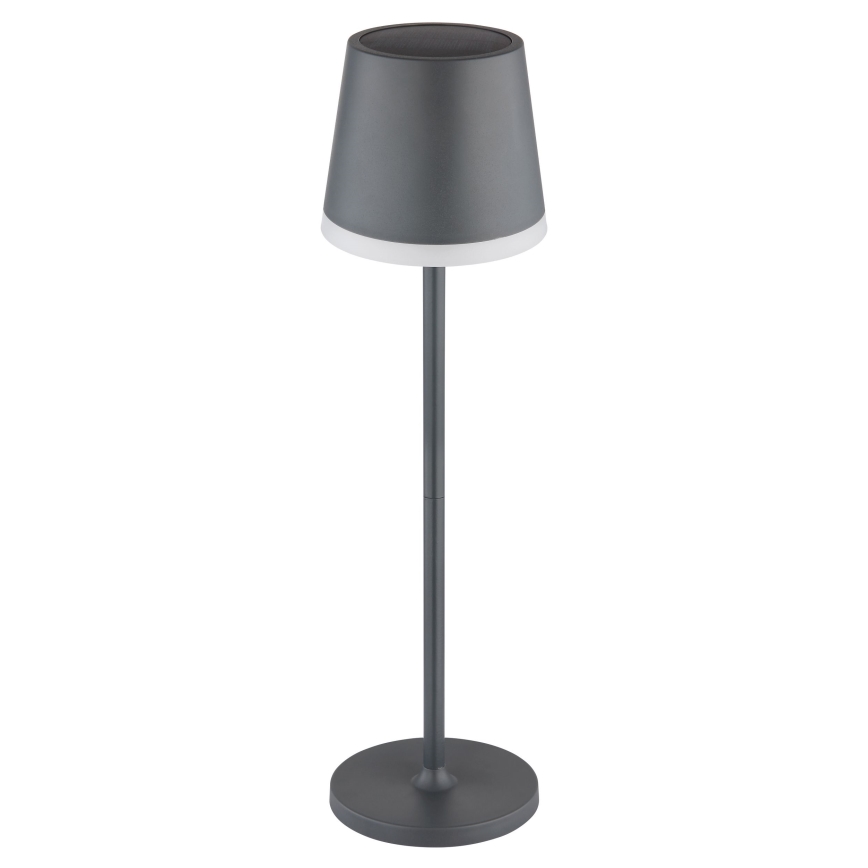 Globo - LED-aurinkovalaistus LED/0,6W/3V 3000K IP44 antrasiitti