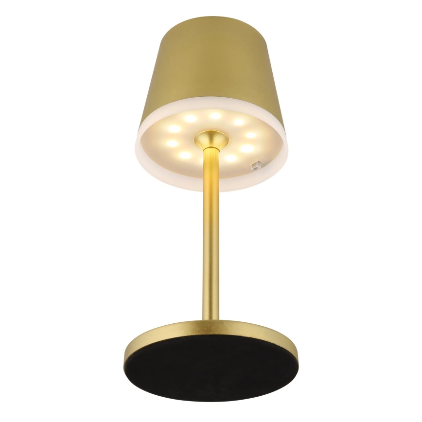 Globo - LED-aurinkovalaistus LED/0,6W/3V 3000K IP44 kulta