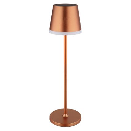 Globo - LED-aurinkovalaistus LED/0,6W/3V 3000K IP44 kupari