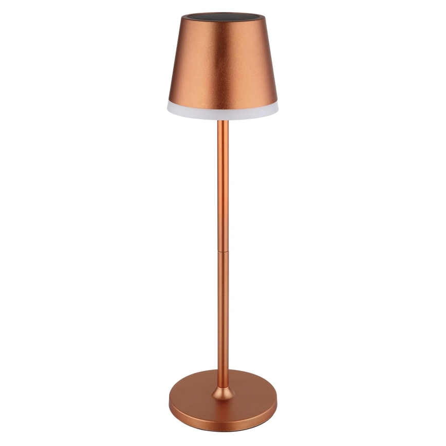 Globo - LED-aurinkovalaistus LED/0,6W/3V 3000K IP44 kupari