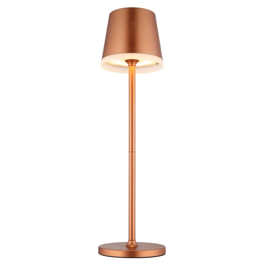 Globo - LED-aurinkovalaistus LED/0,6W/3V 3000K IP44 kupari