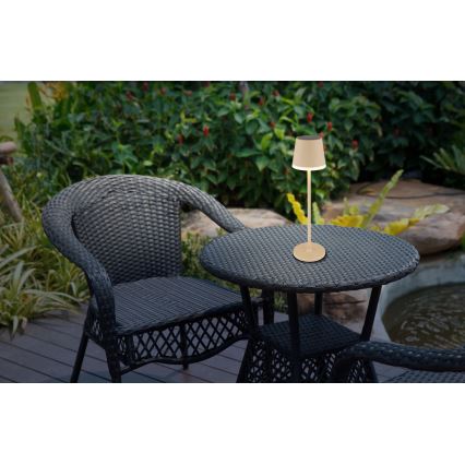Globo - LED-aurinkovalaistus LED/0,6W/3V 3000K IP44 beige