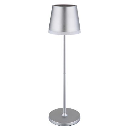 Globo - LED-aurinkovalaistus LED/0,6W/3V 3000K IP44 mattakromi