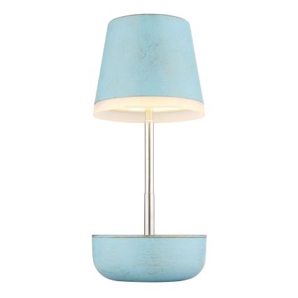 Globo - LED aurinkokäyttöinen lamppu 10xLED/0,06W/3V IP44 800 mAh sininen