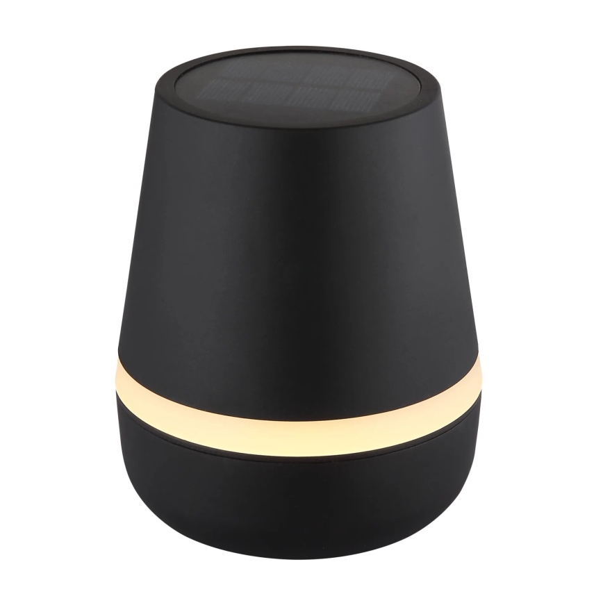 Globo - LED-aurinkolamppu 10xLED/0,06W/3V IP44 musta