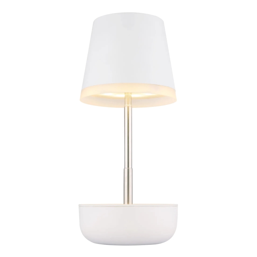 Globo - LED-aurinkolamppu 10xLED/0,06W/3V IP44 valkoinen