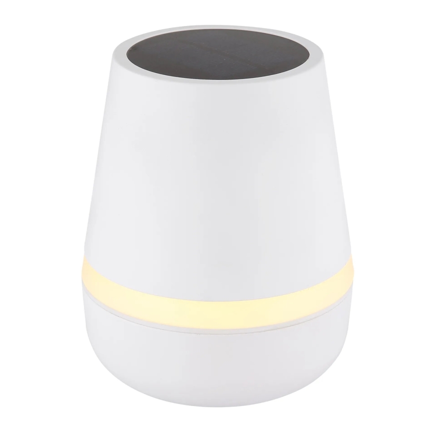 Globo - LED-aurinkolamppu 10xLED/0,06W/3V IP44 valkoinen