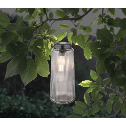 Globo - LED-aurinkovalaistus 2xLED/0,5W/3V 3000K IP44