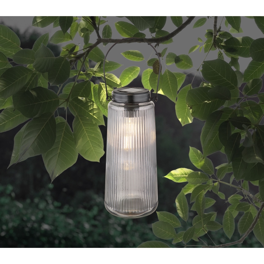 Globo - LED-aurinkovalaistus 2xLED/0,5W/3V 3000K IP44