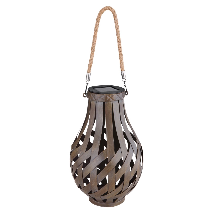 Globo - LED aurinkovalo LED/0,06W/3V IP44 bambu
