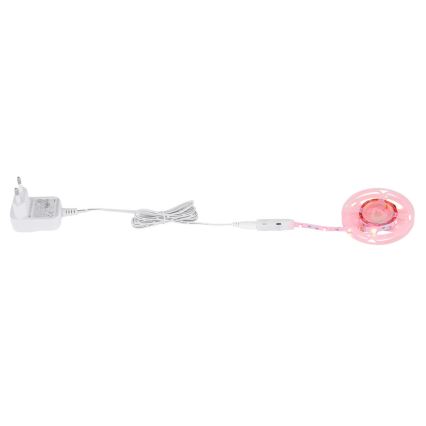 Globo - LED RGB Himmennettävä nauha LED/6W/230V 1m + kauko-ohjaus
