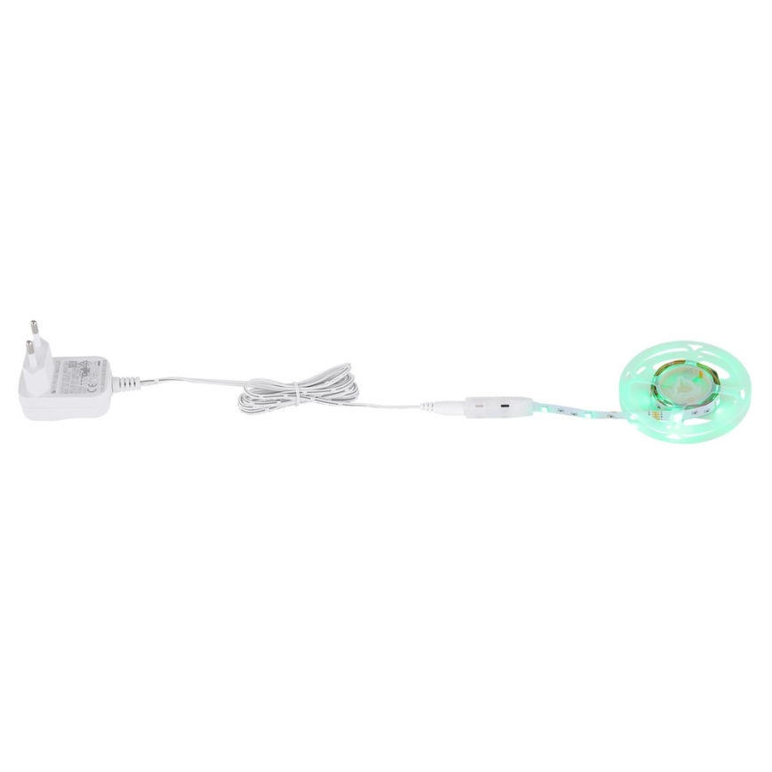 Globo - LED RGB Himmennettävä nauha LED/6W/230V 1m + kauko-ohjaus