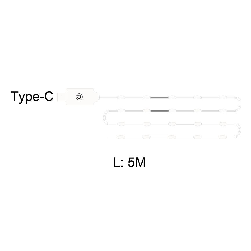 Globo - LED RGB-nauha 50xLED/0,06W/5V 5 m 27 toimintoa