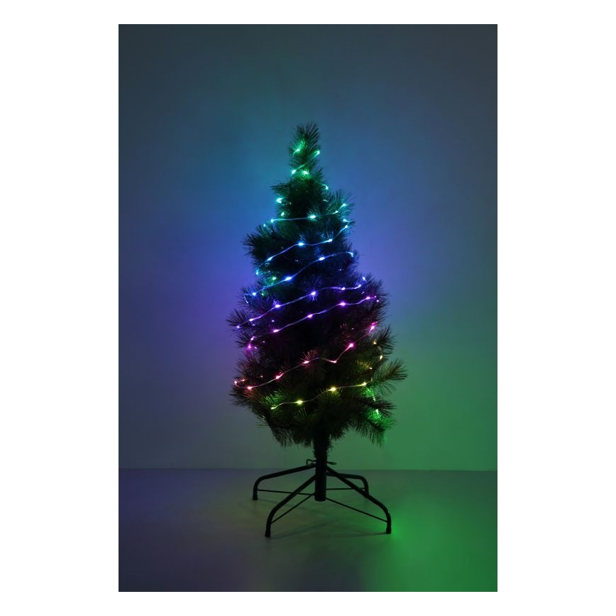 Globo - LED-RGB-nauha 100xLED/0,06W/5V 10 m 27 toiminnot