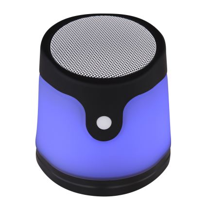 Globo - LED RGB Pöytävalaisin kaiuttimella LED/5W/3,7V 1500 mAh