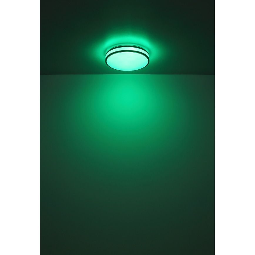 Globo - LED RGBW Himmennettävä kattovalo LED/18W/230V 2700-6000K + kauko-ohjaus