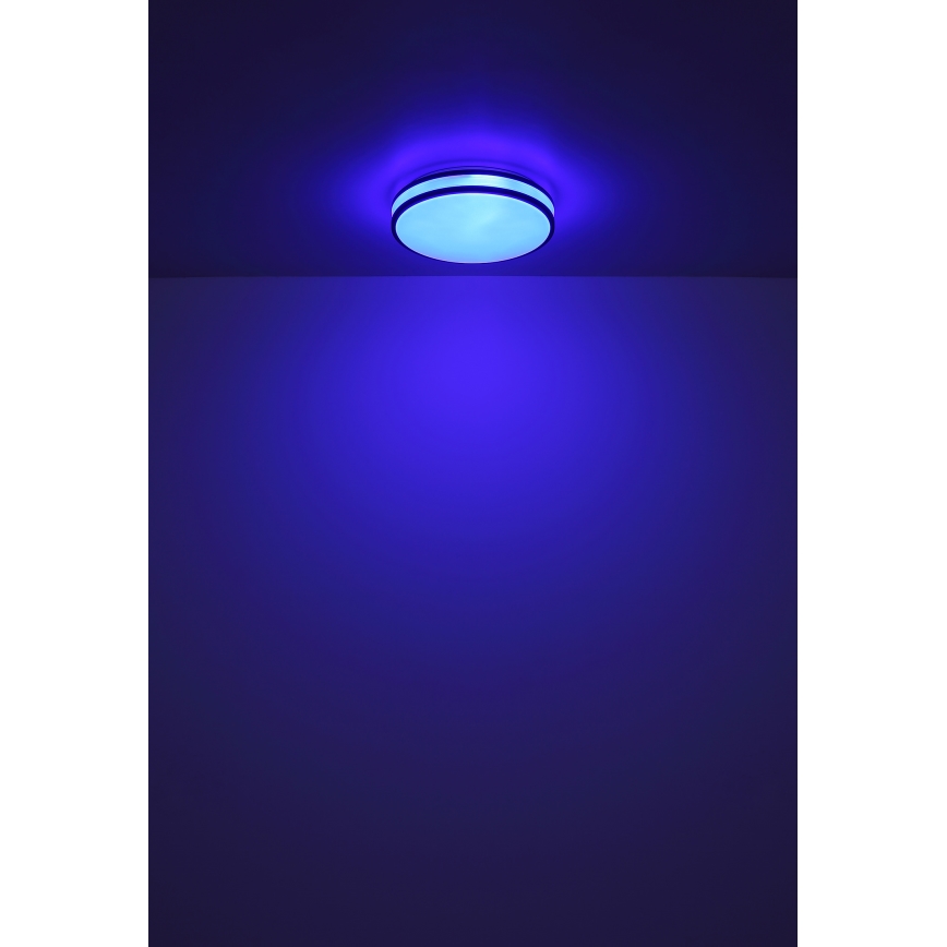 Globo - LED RGBW Himmennettävä kattovalo LED/18W/230V 2700-6000K + kauko-ohjaus