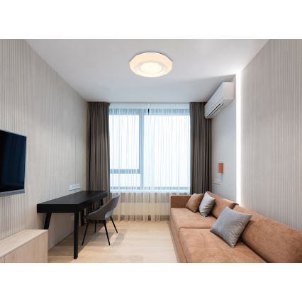 Globo - Himmennettävä LED-kattovalaisin LED/24W/230V 2700-6500K + kauko-ohjaus