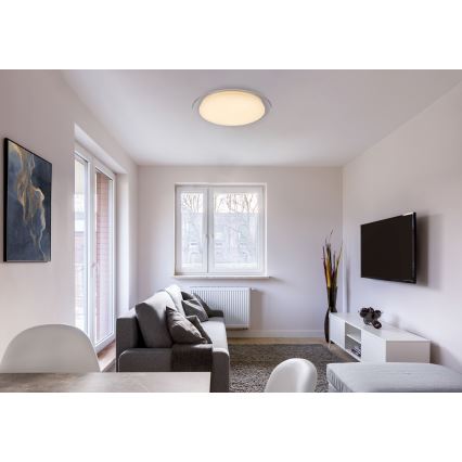 Globo - Himmennettävä LED-kattovalaisin LED/30W/230V 3000-6500K + kauko-ohjaus