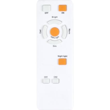 Globo - Himmennettävä LED-kattovalaisin LED/30W/230V 3000-6500K + kauko-ohjaus