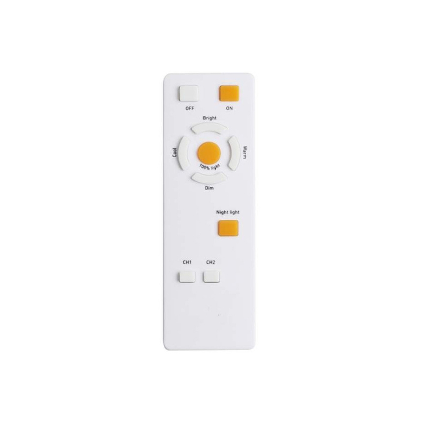 Globo - LED-kattovalaisin kanssa kauko-ohjaus 1xLED/50W/230V