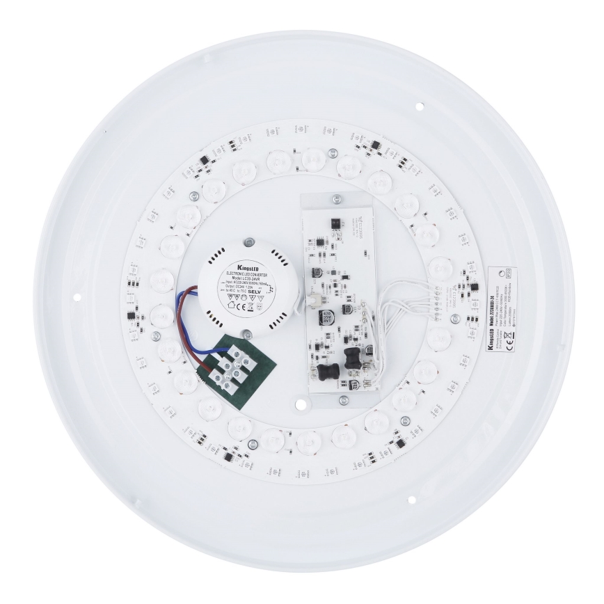 Globo - RGBW Himmennettävä kattovalaisin LED/40W/230V 3000-6500K + kauko-ohjaus