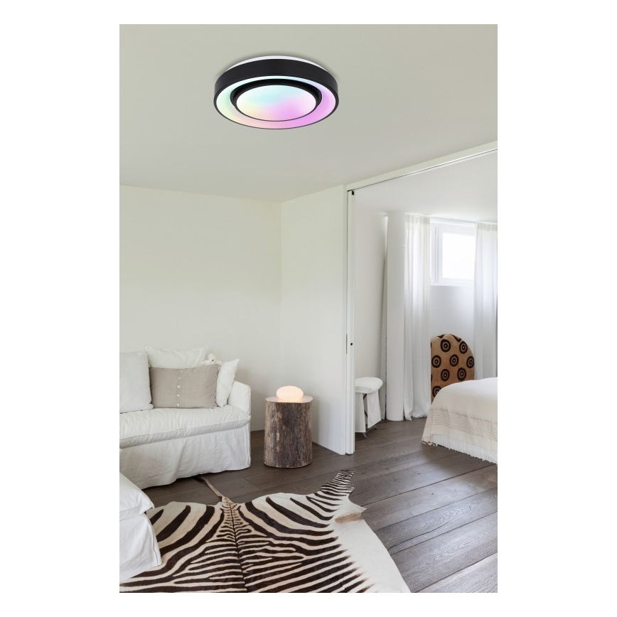 Globo - RGBW Himmennettävä kattovalaisin LED/24W/230V 3000-6500K+ kauko-ohjaus