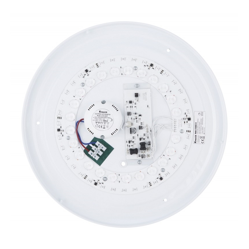 Globo - RGBW Himmennettävä kattovalaisin LED/24W/230V 3000-6500K+ kauko-ohjaus