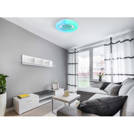 Globo - RGBW Himmennettävä kattovalaisin LED/18W/230V 2700-6500K + kauko-ohjaus