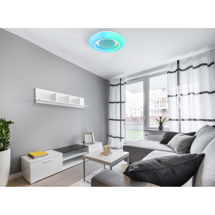 Globo - RGBW Himmennettävä kattovalaisin LED/18W/230V 2700-6500K + kauko-ohjaus