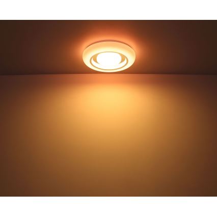 Globo - RGBW Himmennettävä kattovalaisin LED/18W/230V 2700-6500K + kauko-ohjaus