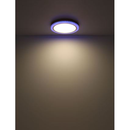 Globo - RGBW Himmennettävä kattovalaisin LED/20W/230V 2700-6500K + kauko-ohjaus