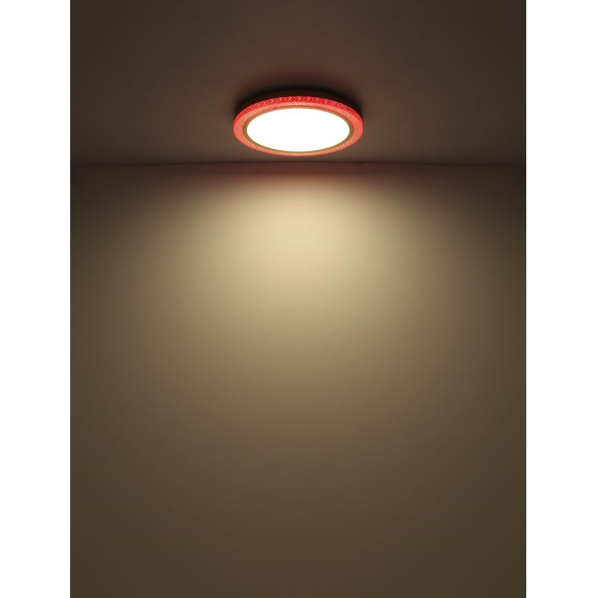 Globo - RGBW Himmennettävä kattovalaisin LED/20W/230V 2700-6500K + kauko-ohjaus