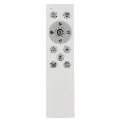Globo - RGBW Himmennettävä kattovalaisin LED/20W/230V 2700-6500K + kauko-ohjaus
