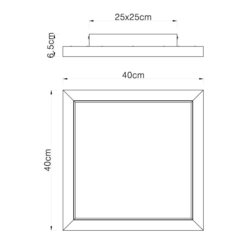 Globo - LED RGBW himmennettävä kattovalaisin LED/24W/230V 2700-6000K + kaukosäädin