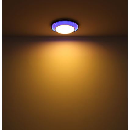 Globo - LED RGBW Himmennettävä kattovalo LED/21W/230V 2700-6500K+ kauko-ohjaus