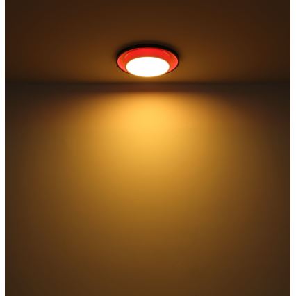 Globo - LED RGBW Himmennettävä kattovalo LED/21W/230V 2700-6500K+ kauko-ohjaus