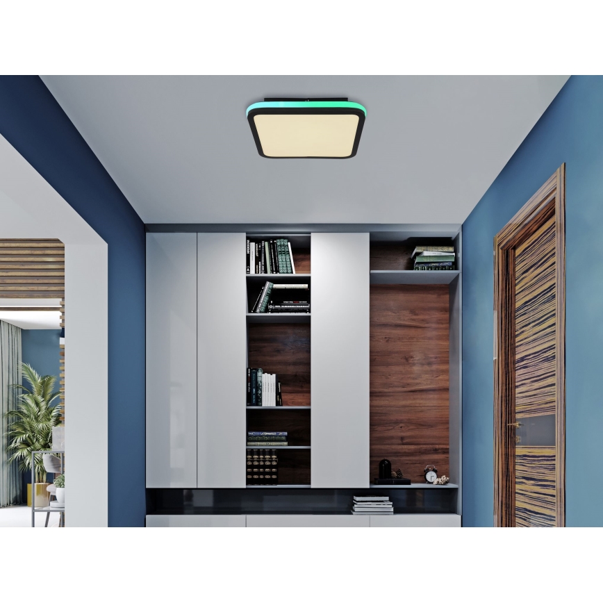 Globo - LED RGBW Himmennettävä kattovalo LED/40W/230V 2700-6500K + kauko-ohjaus