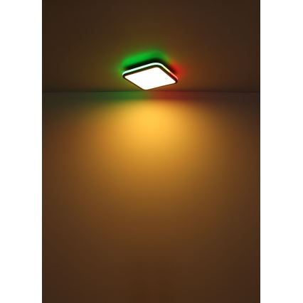 Globo - LED RGBW Himmennettävä kattovalo LED/40W/230V 2700-6500K + kauko-ohjaus