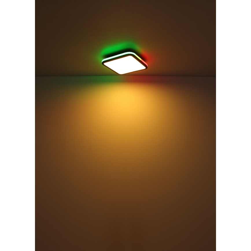 Globo - LED RGBW Himmennettävä kattovalo LED/40W/230V 2700-6500K + kauko-ohjaus