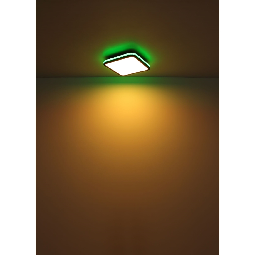 Globo - LED RGBW Himmennettävä kattovalo LED/40W/230V 2700-6500K + kauko-ohjaus