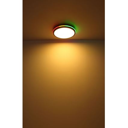 Globo - LED RGBW Himmennettävä kattovalo LED/40W/230V 2700-6500K + kauko-ohjaus