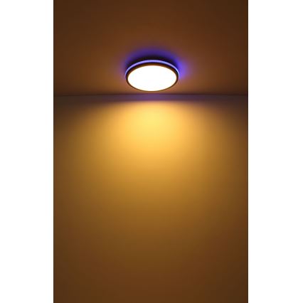 Globo - LED RGBW Himmennettävä kattovalo LED/40W/230V 2700-6500K + kauko-ohjaus