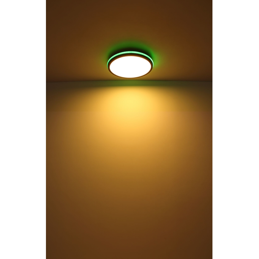 Globo - LED RGBW Himmennettävä kattovalo LED/40W/230V 2700-6500K + kauko-ohjaus