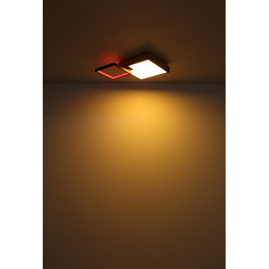 Globo - LED RGBW Himmennysvalo LED/21W/230V + LED/3W 2700-6500K + kauko-ohjaus