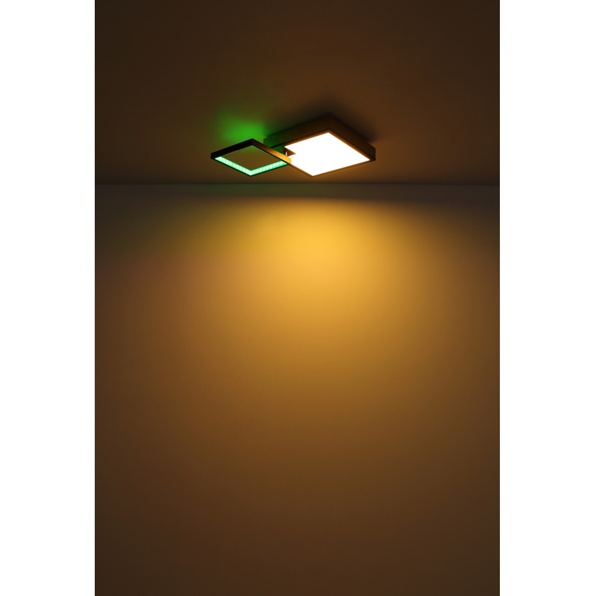 Globo - LED RGBW Himmennysvalo LED/21W/230V + LED/3W 2700-6500K + kauko-ohjaus
