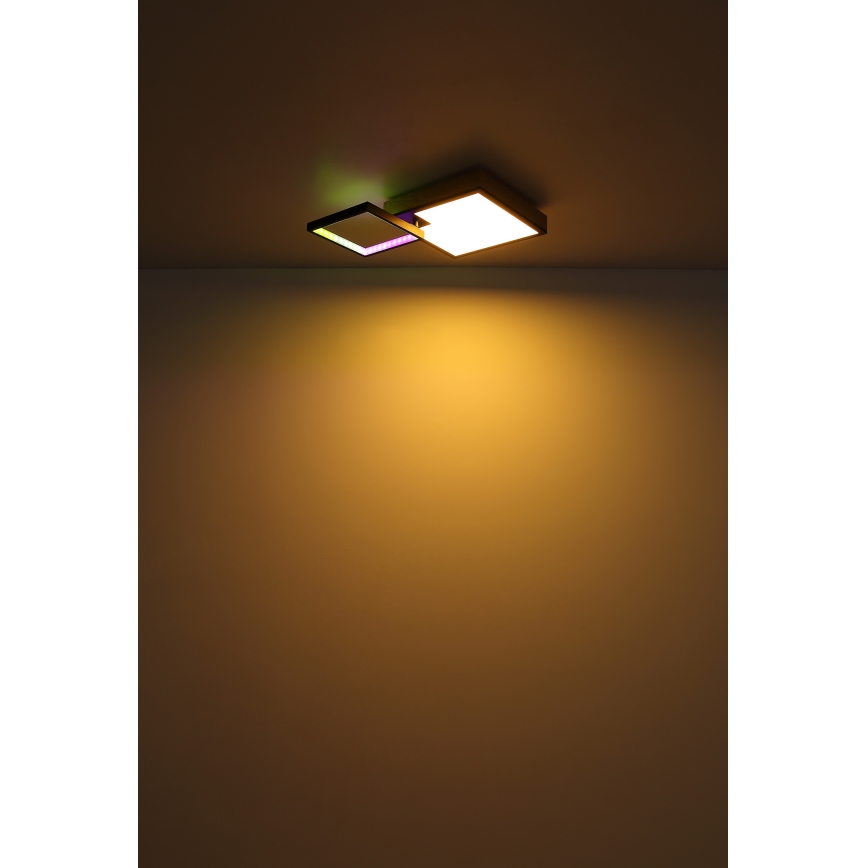 Globo - LED RGBW Himmennysvalo LED/21W/230V + LED/3W 2700-6500K + kauko-ohjaus
