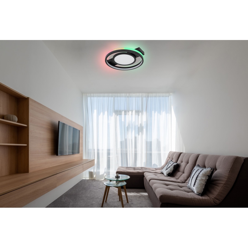 Globo - LED RGBW Himmennettävä kattovalo LED/40W/230V 3000-6500K + kauko-ohjaus