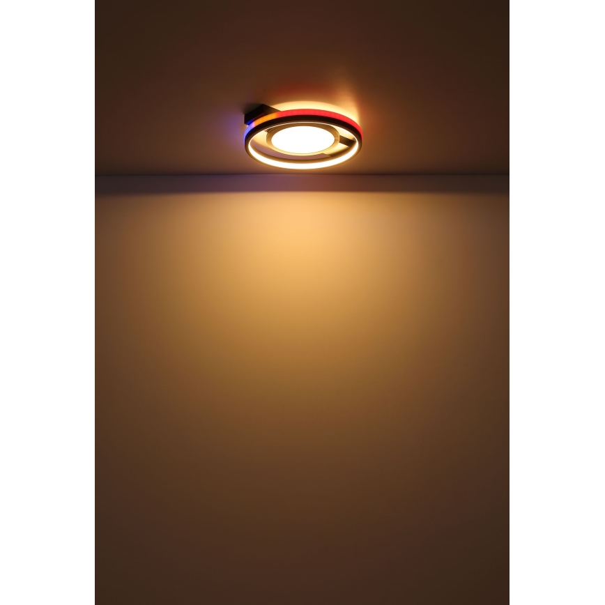 Globo - LED RGBW Himmennettävä kattovalo LED/40W/230V 3000-6500K + kauko-ohjaus